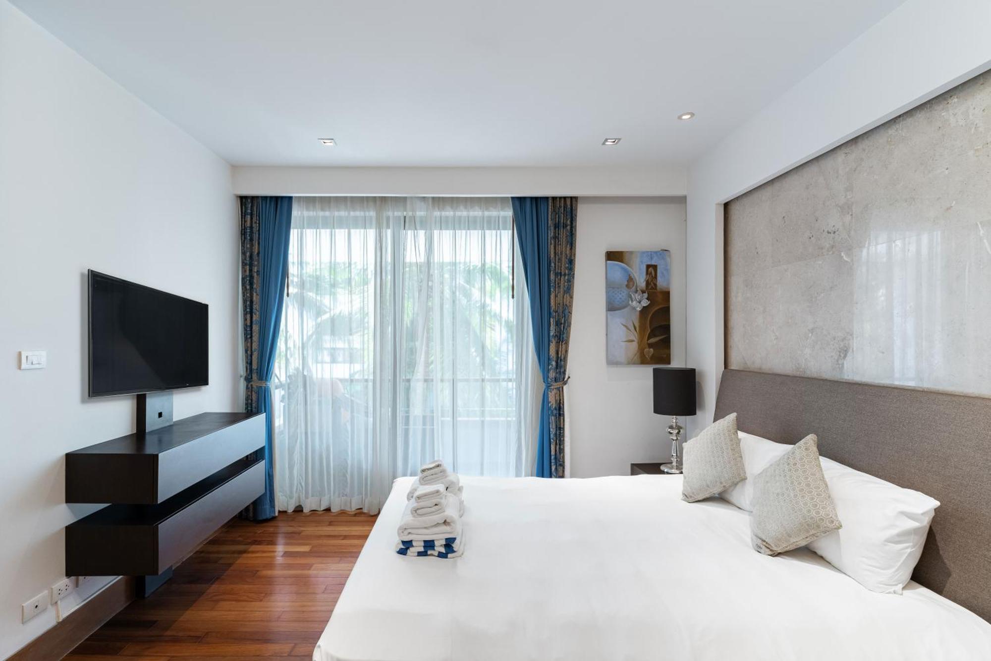 Beachfront Luxury 2 Bdr Apartment By Indreams, Naithon Beach Dış mekan fotoğraf
