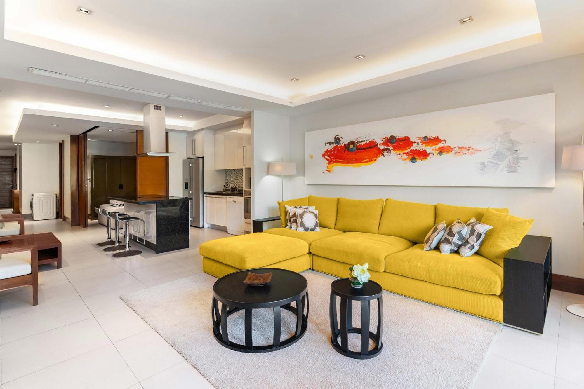 Beachfront Luxury 2 Bdr Apartment By Indreams, Naithon Beach Dış mekan fotoğraf